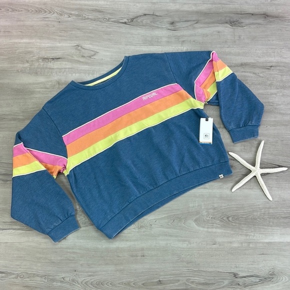 🔆RIP CURL🔆 GOLDEN STATE CREW SWEATSHIRT - Picture 2 of 13